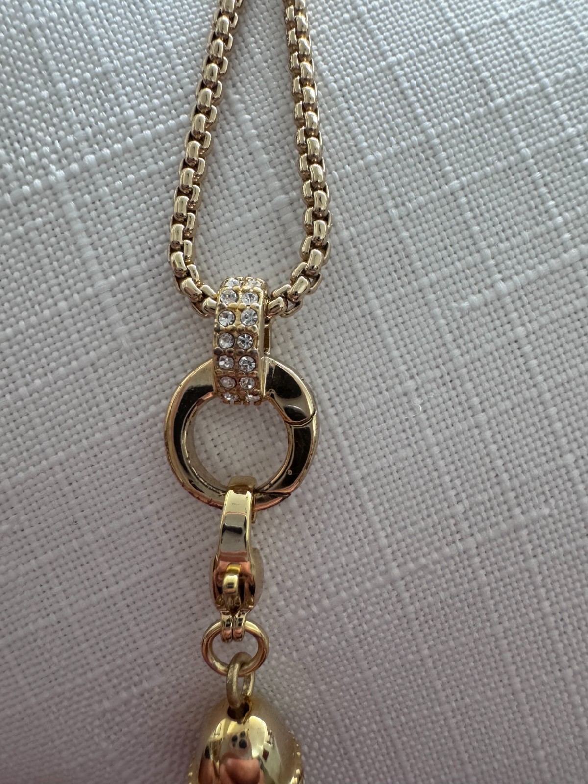 ORIGAMI OWL GOLD TASSEL NECKLACE