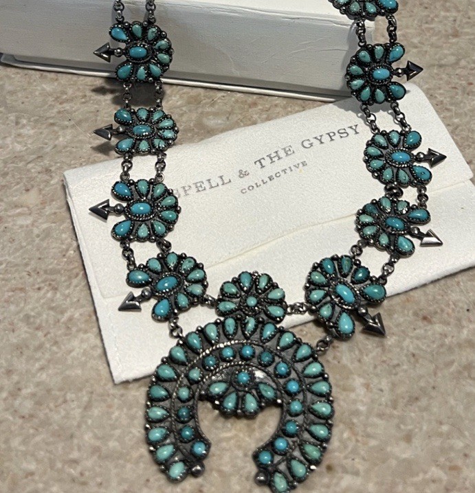 Spell & The Gypsy Vintage Squash Blossom Necklace