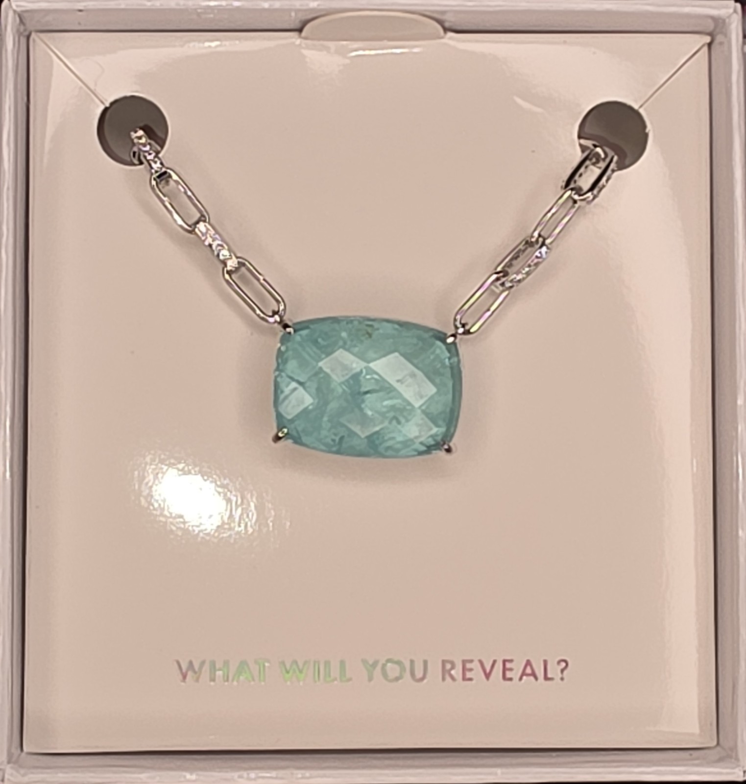 Mental Health Awareness Necklace, NK38779, Trust The Journey Within-Rhodium