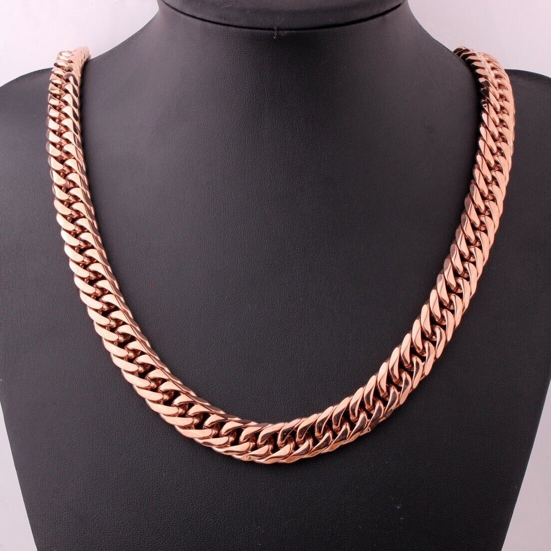 9/13/16/19mm Heavy Stainless Steel Curb Cuban Chain Men’s Women’s Necklace 7-40″