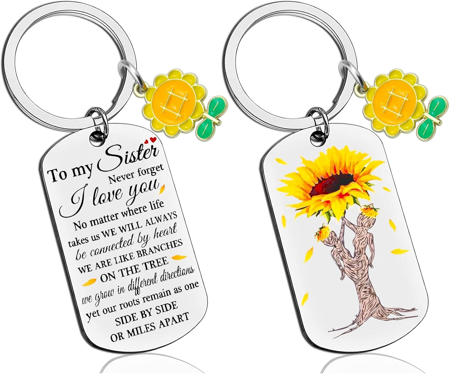 Sister Keychain Gifts For Sisters From Sisters Adult Sister Birthday Gifts Big L