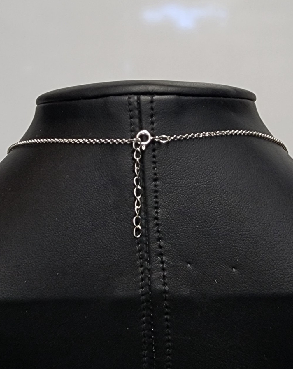 JO WISDOM Pink Cubic Zirconia Arwen Evenstar Necklace 17.5″+1″ Sterling Silver