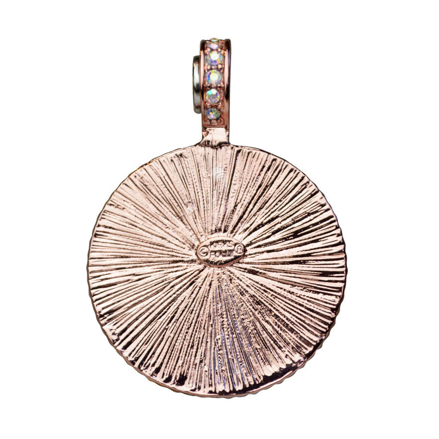 Kirks Folly SEAVIEW WATER MOON 25mm MAGNETIC ENHANCER ~ rose gold
