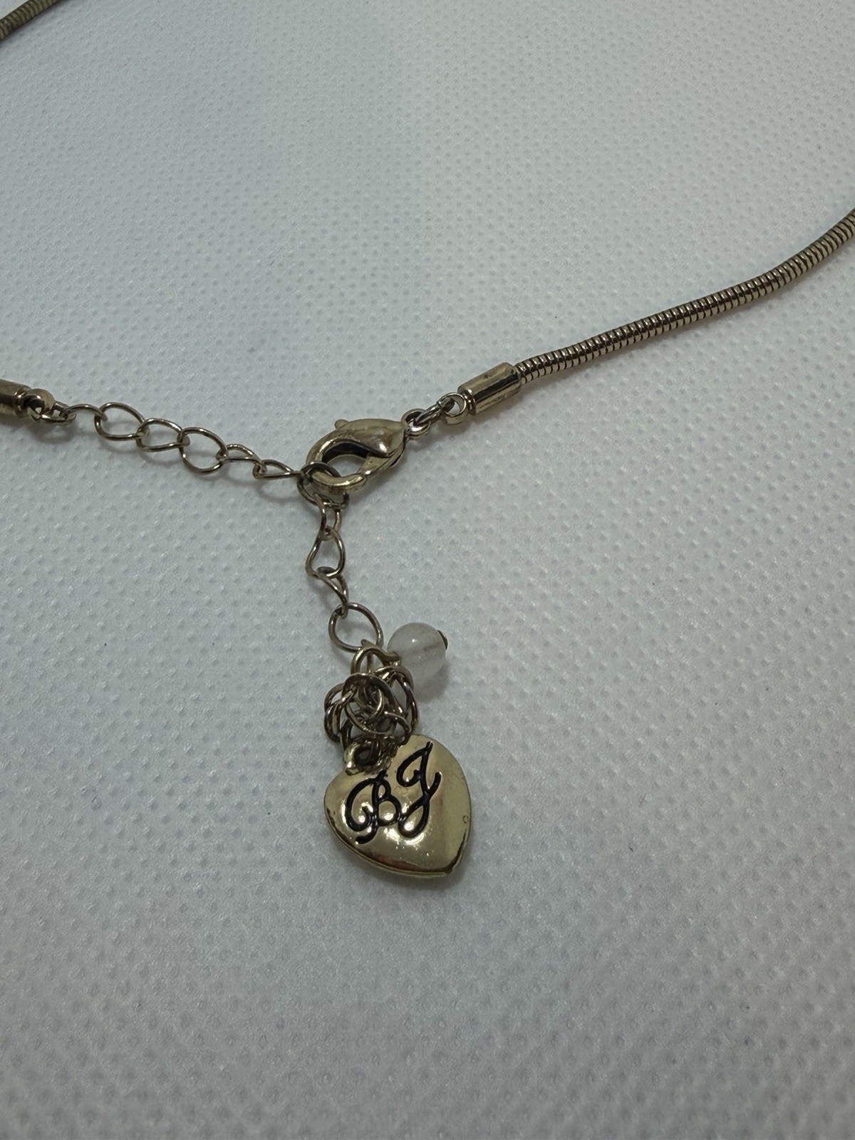 Gold Tone Butterfly Pendant Snake Chain Necklace, Multicolor Rhinestones