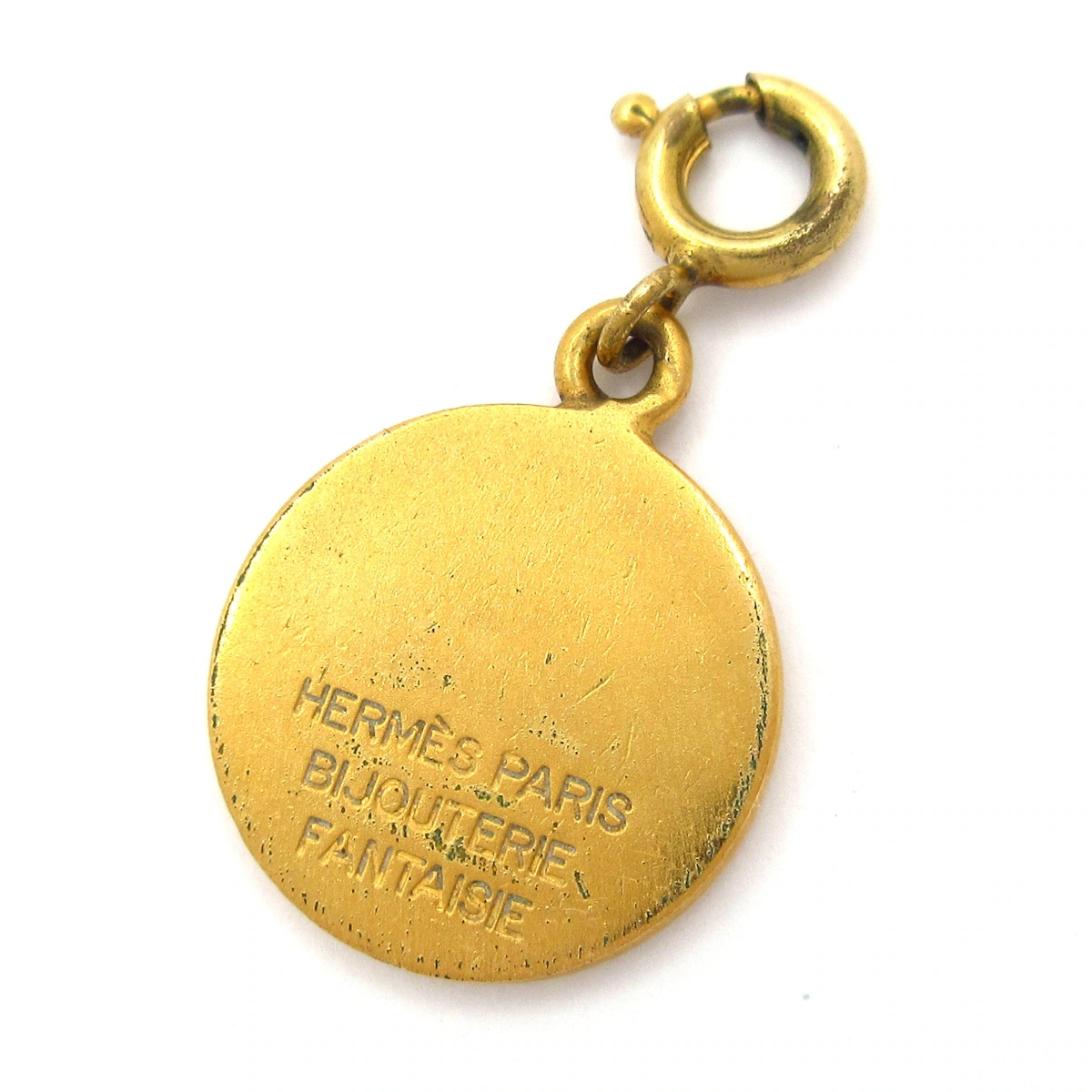 HERMES Selle Gold Hardware None Pendant Head