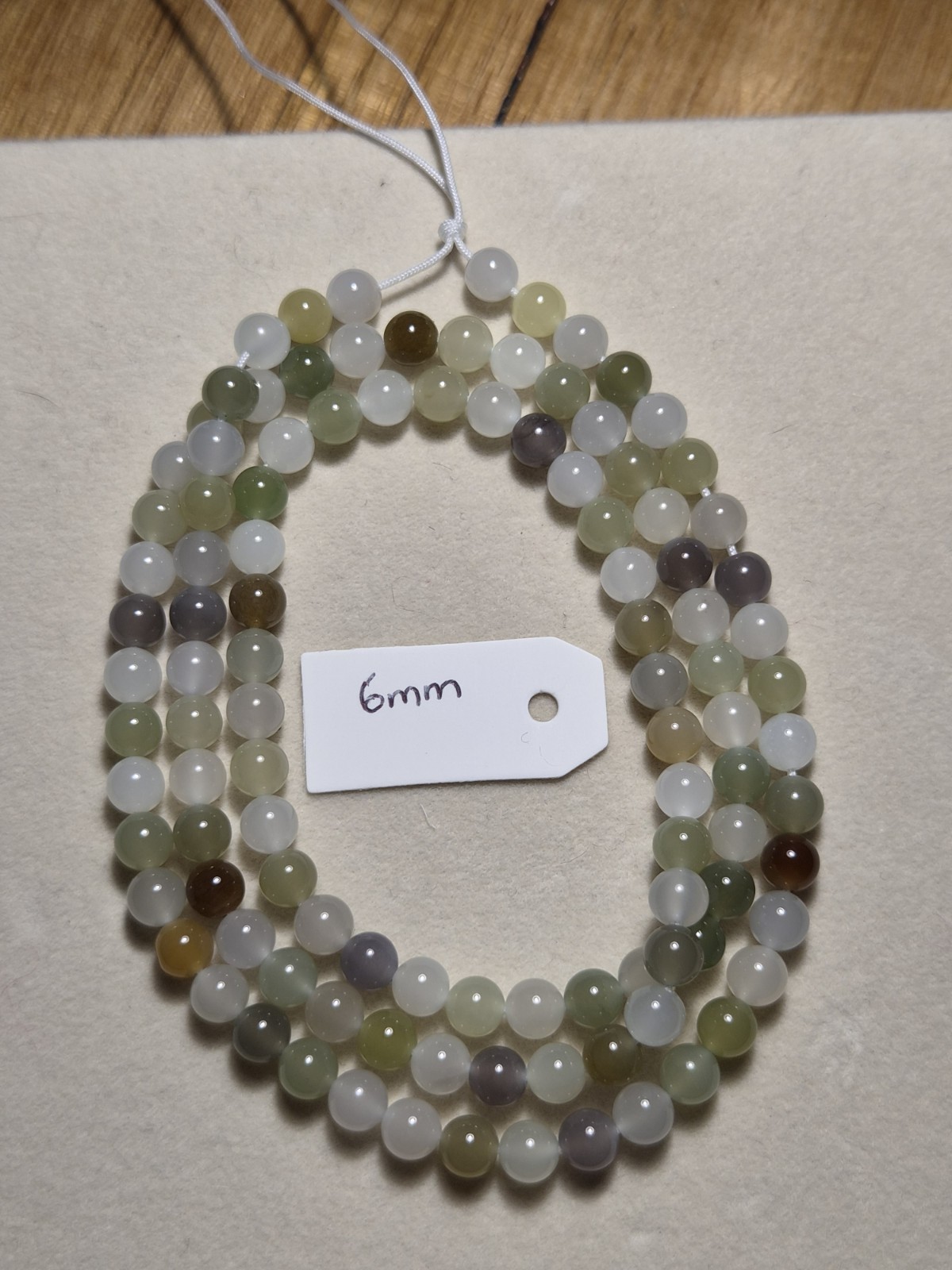 Multi-color Hetian Nephrite Necklace