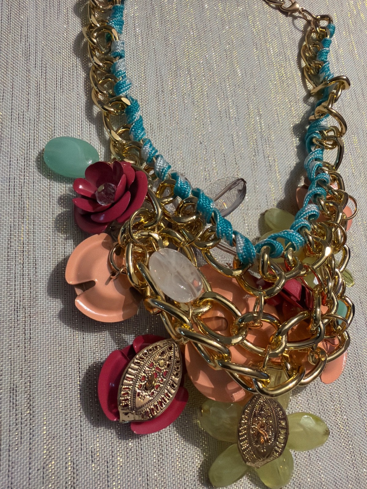 New! Beauty Within Statement Necklace