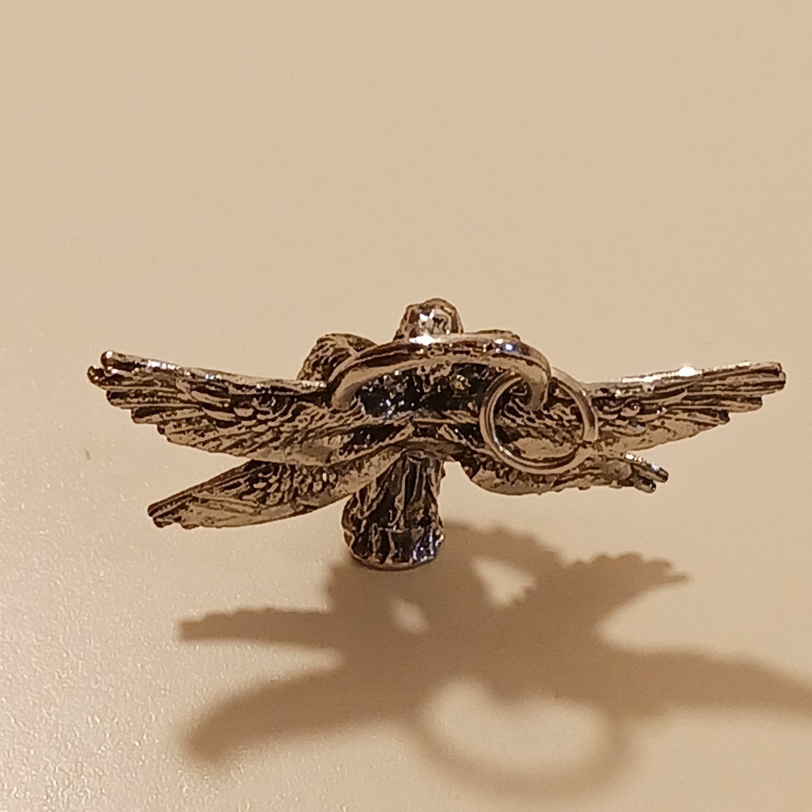Vintage Praying Angel Pendant Necklace Unisex Adult Traveler Jewelry Gift SS SP