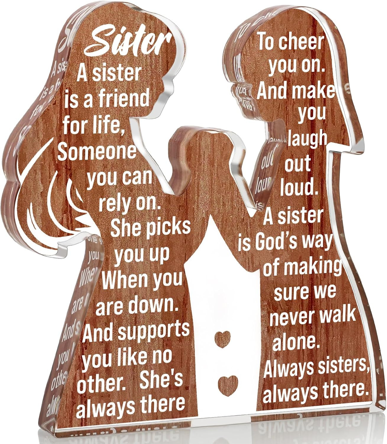 Cool Sister Valentines Birthday Gifts from Sisters for Women Adult Big Little Be