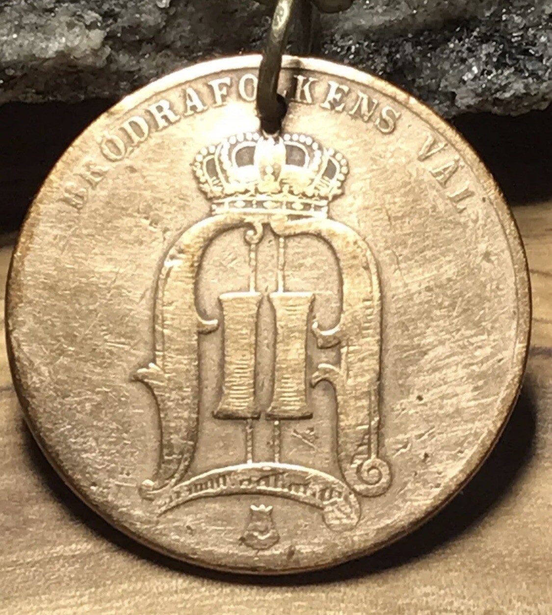 Sweden 5 Öre Norway Coin Pendant Date. Real Antique Coin. DATE VARIES… 🎁