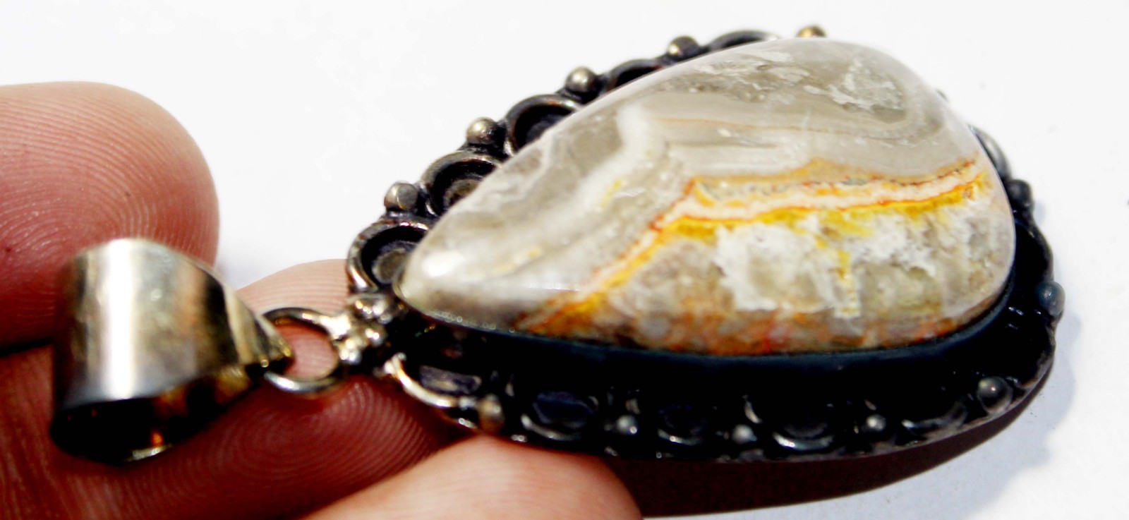 Bumble Bee Jasper Gemstone Handmade Pendant Jewelry Pendant Size 1.5 Inches