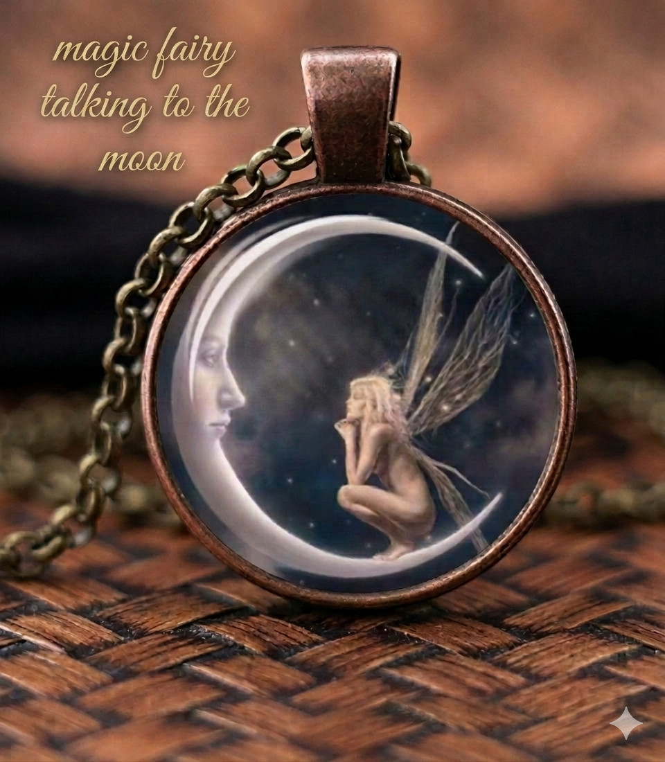 FAIRY DREAM HALF MOON CELESTIAL 20″ SALE BUY ONE GET ONE FREE! FAST SHIP🇺🇸