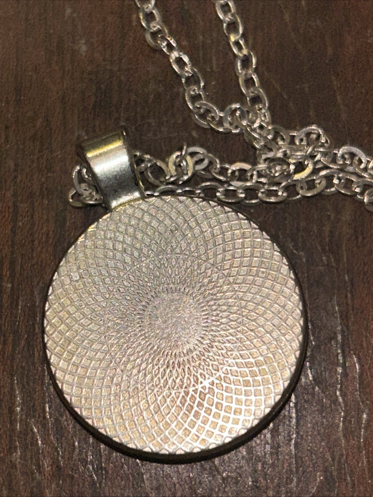 RETRO FAIRY GAZING AT THE MOON NECKLACE