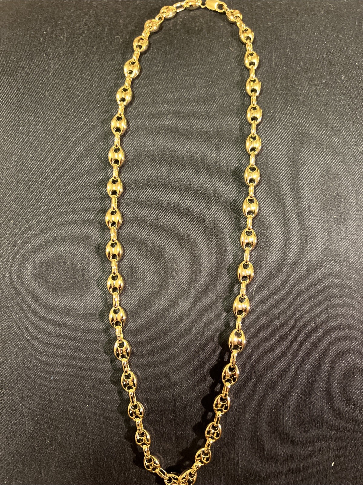 24 INCH PUFF 14KT GOLD ELECTROPLATED PLATED 10x HIGH QUALITY