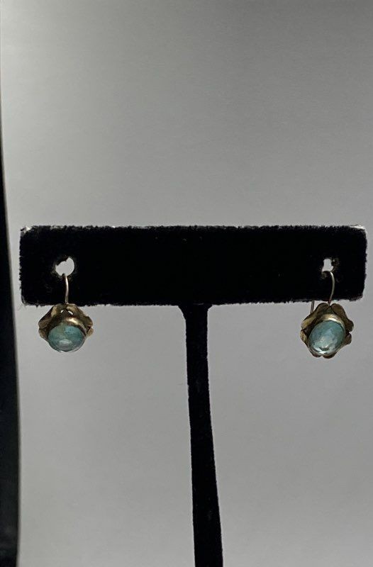 Sterling Silver 925 Jewelry Lot 4 Pcs Bear Abalone Pendants Earrings Necklace