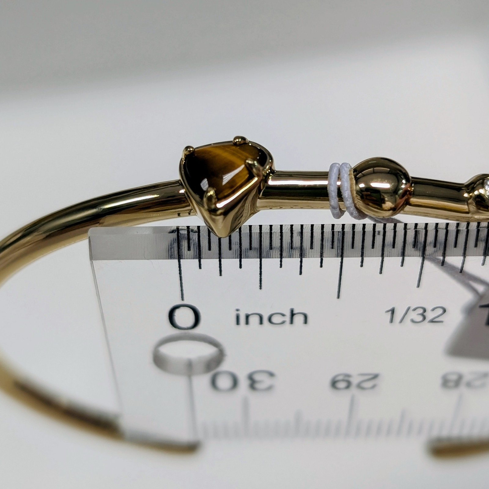 Kendra Scott Faye Brown Tiger’s Eye Cuff Bracelet