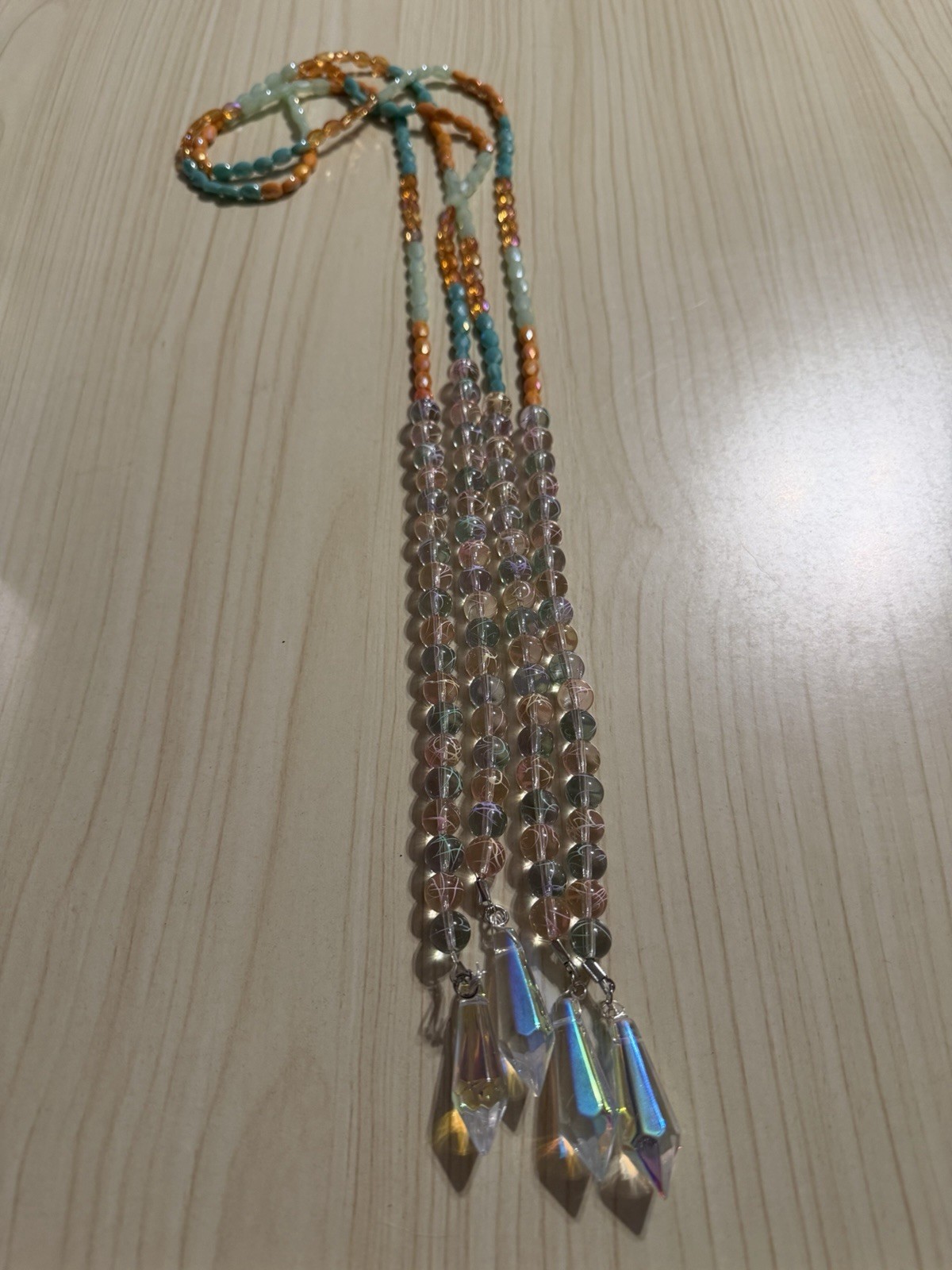 Beaded Necklace Tie