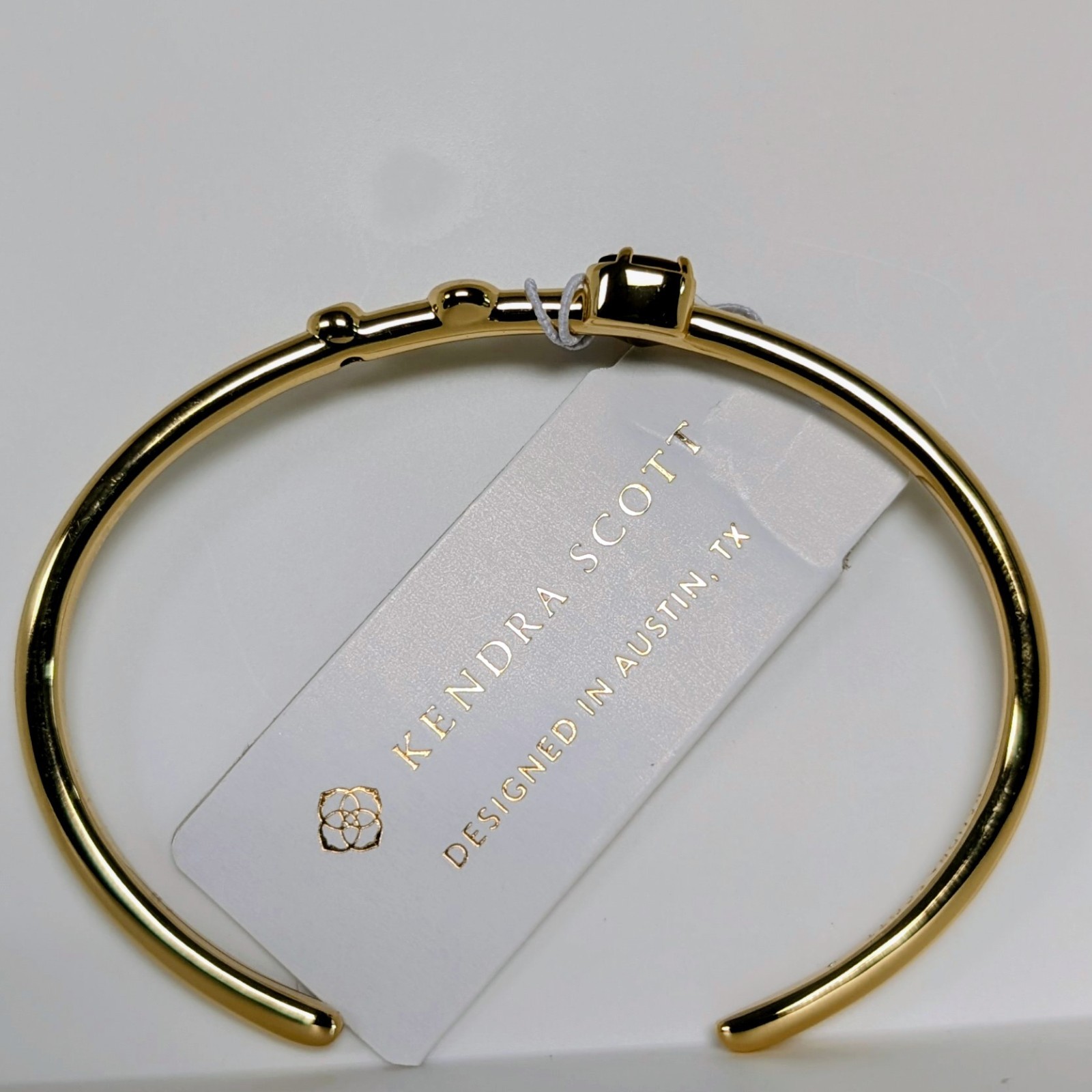 Kendra Scott Faye Brown Tiger’s Eye Cuff Bracelet