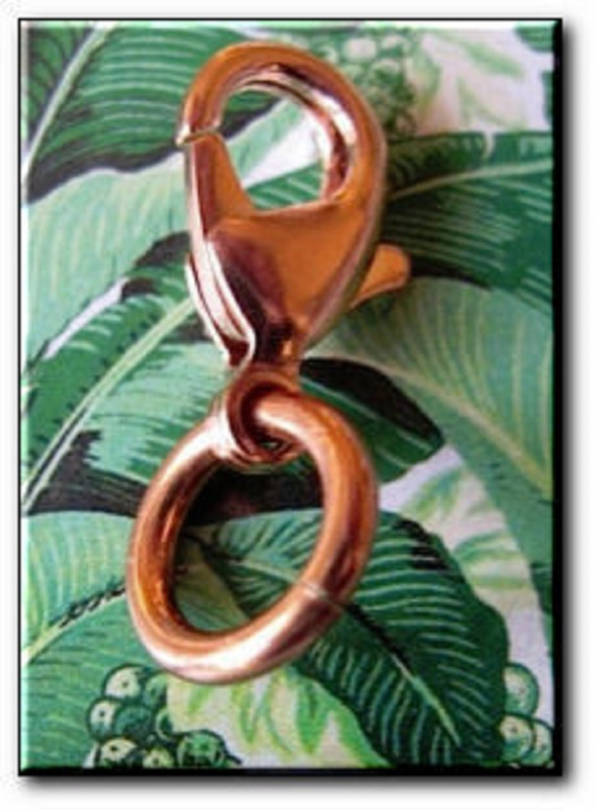 Solid Copper Chain CN617G – 7/16 of an inch wide. Available in 18 to 30 inches.