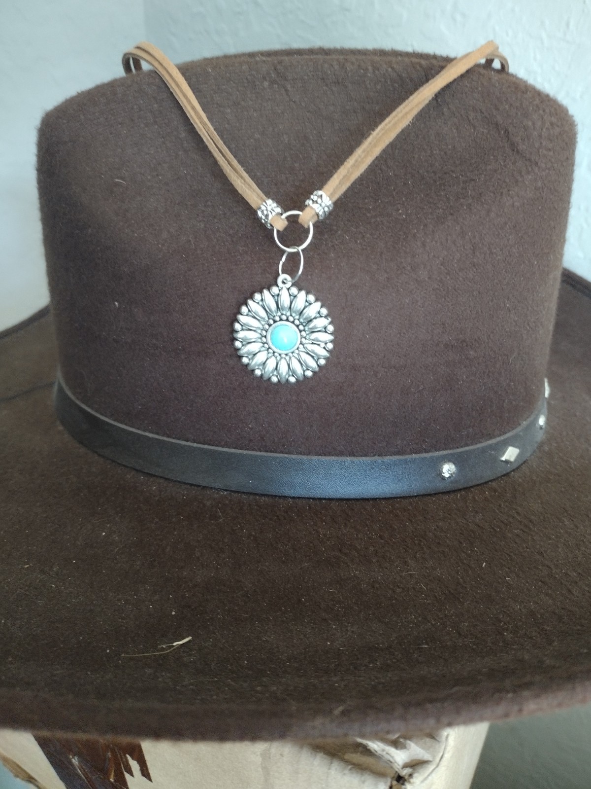 faux leather necklace cord