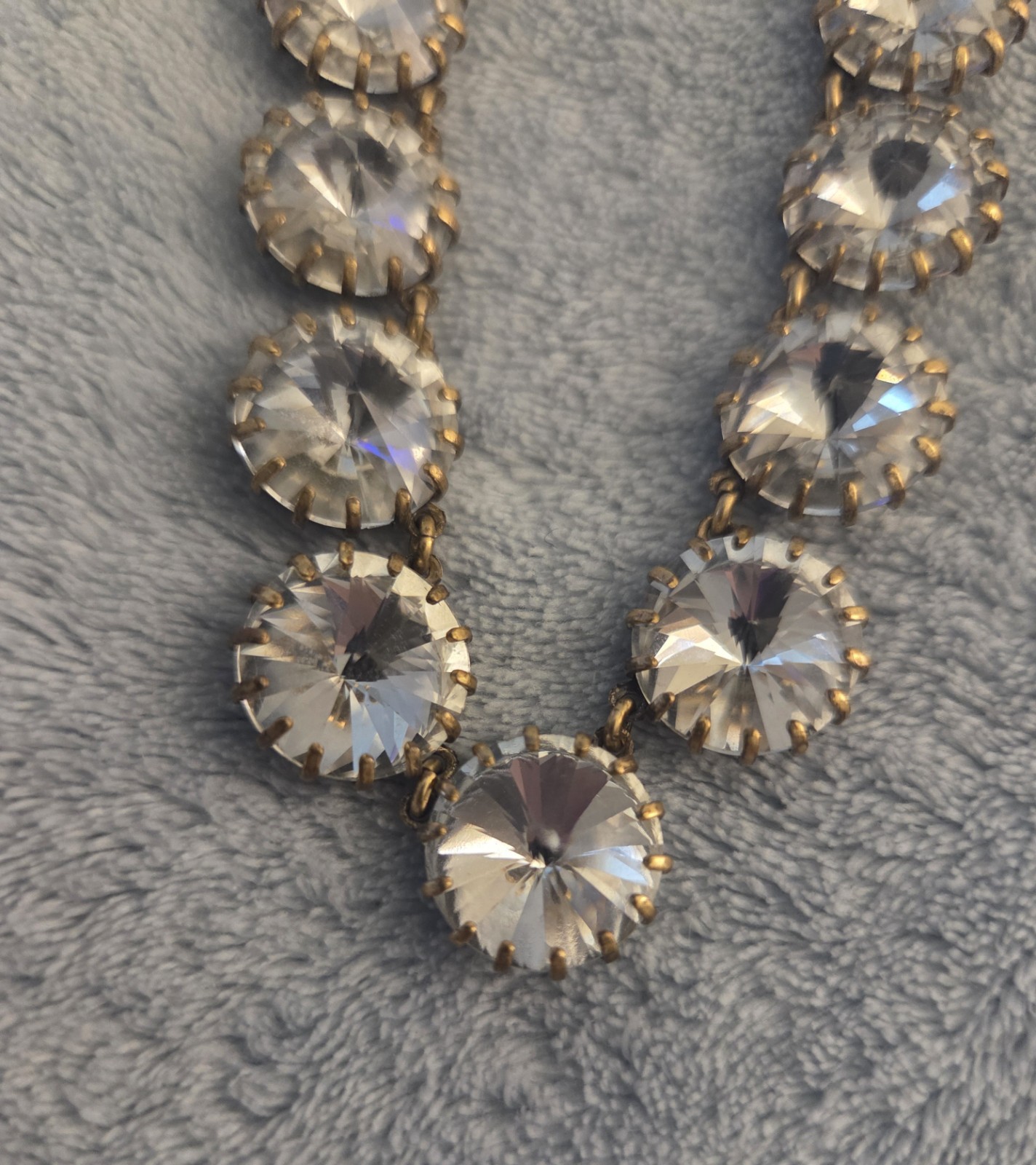 J Crew Crystal Necklace ~ Brulee NWT