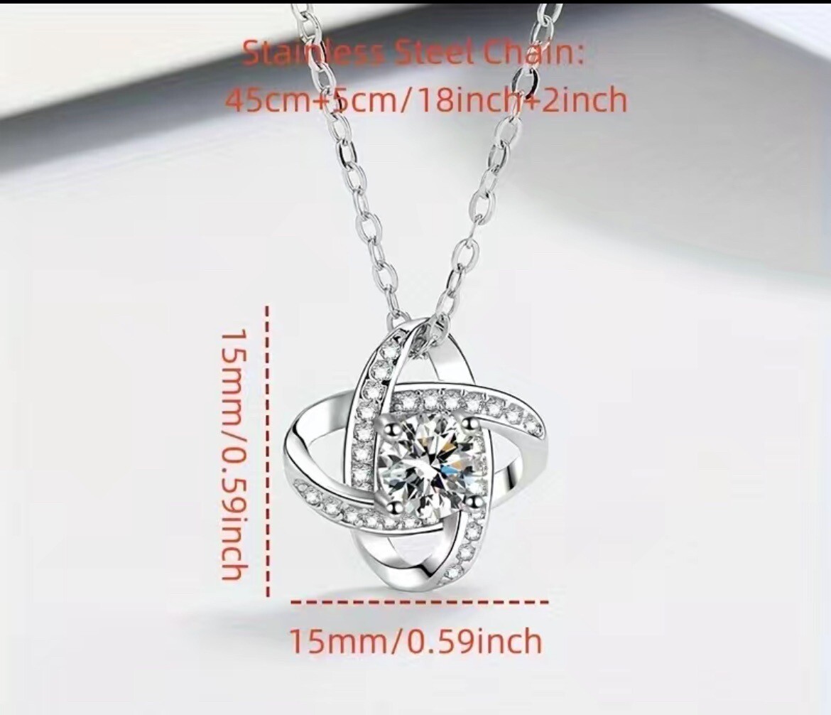 To My Soulmate Necklace Christmas/Birthday/Anniversary Gift for Wife/Girlfriend