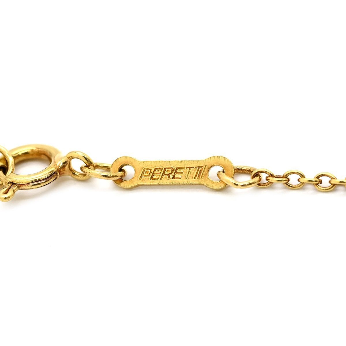 Tiffany & Co Necklace Open Heart Pendant Gold Tone ONE SIZE Used