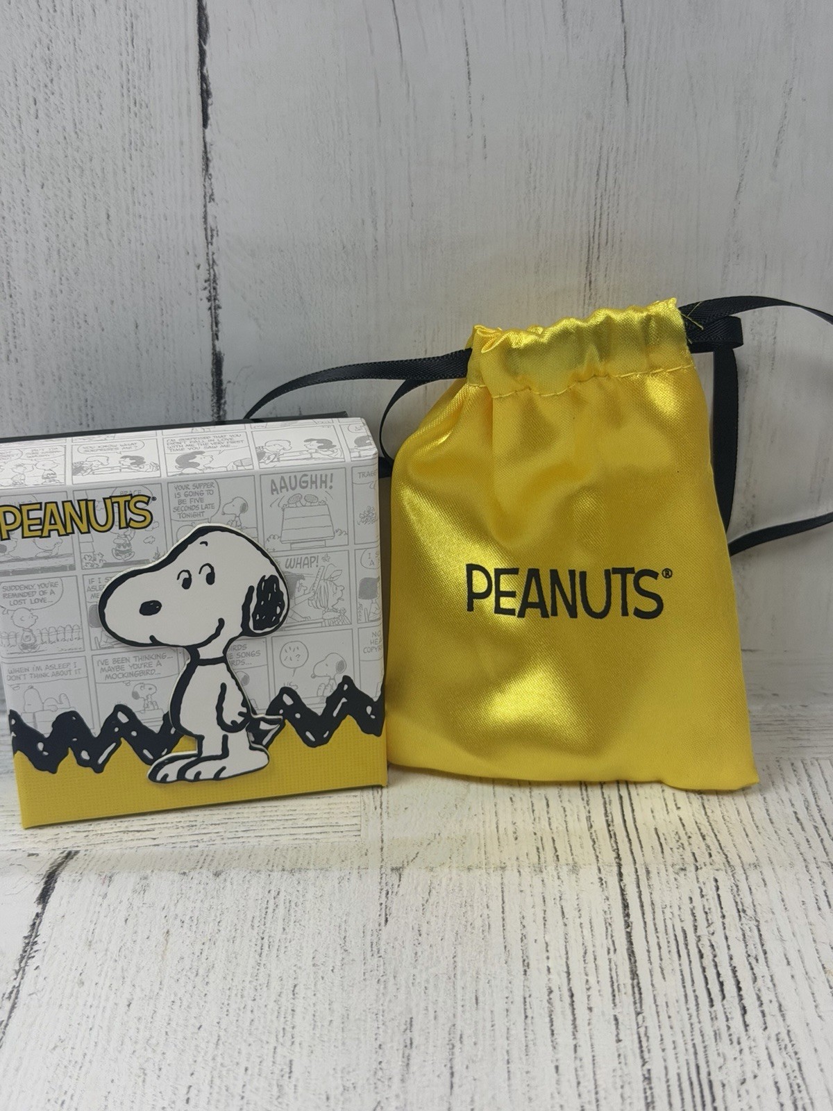Peanuts Snoopy Heart & Flowers Pendant Necklace | Valentine’s Day Jewelry