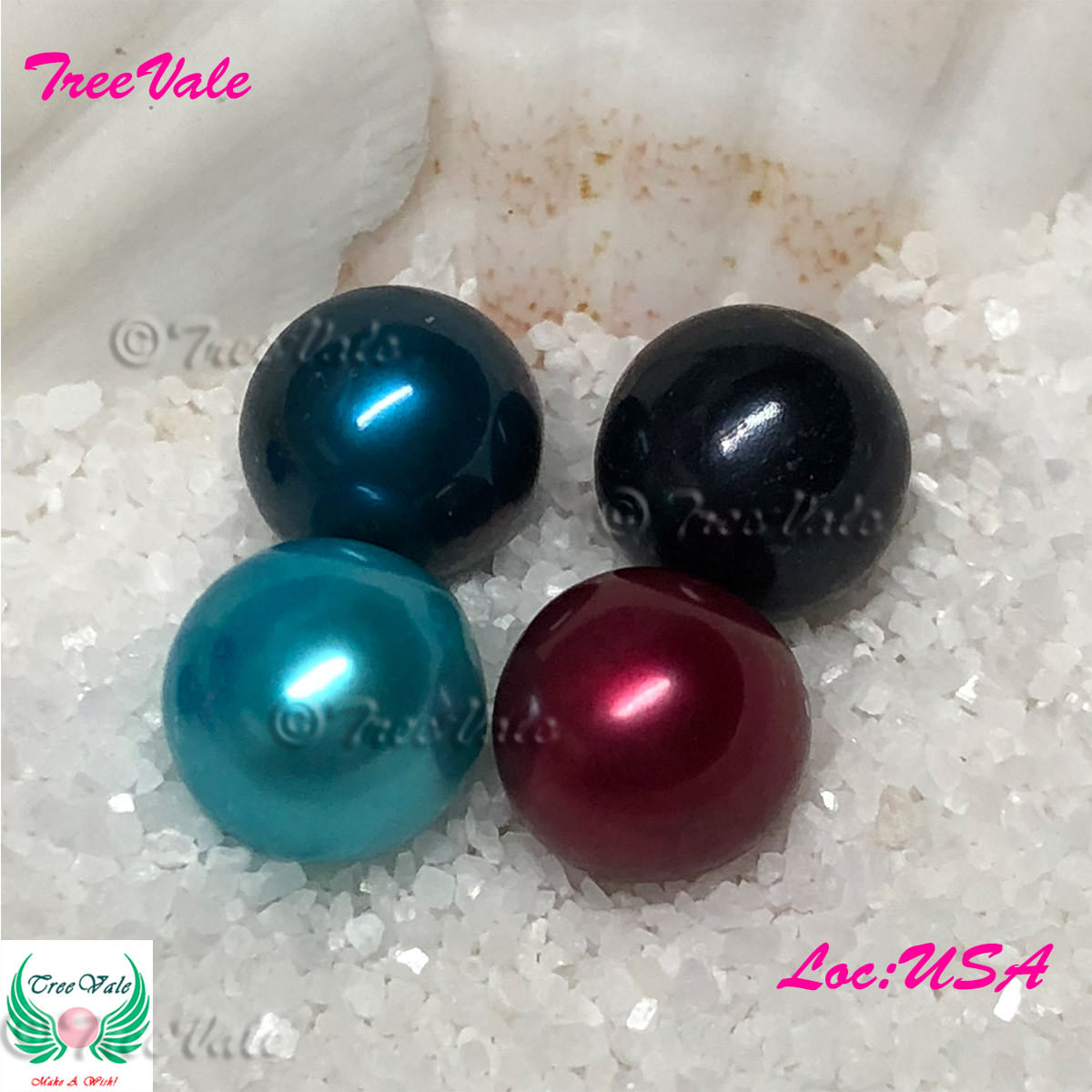 Five Individually Wrapped Akoya Oysters with SMALL 6-7mm Pearls