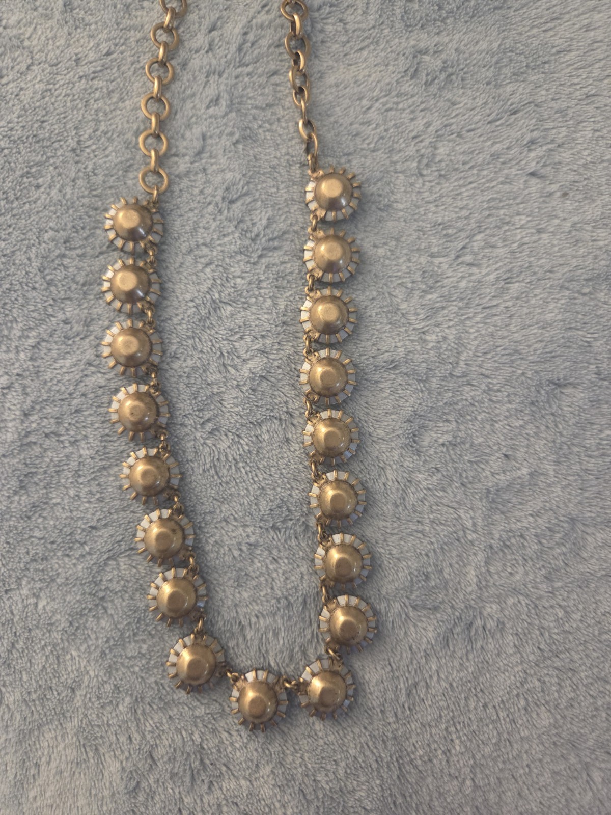 J Crew Crystal Necklace ~ Brulee NWT