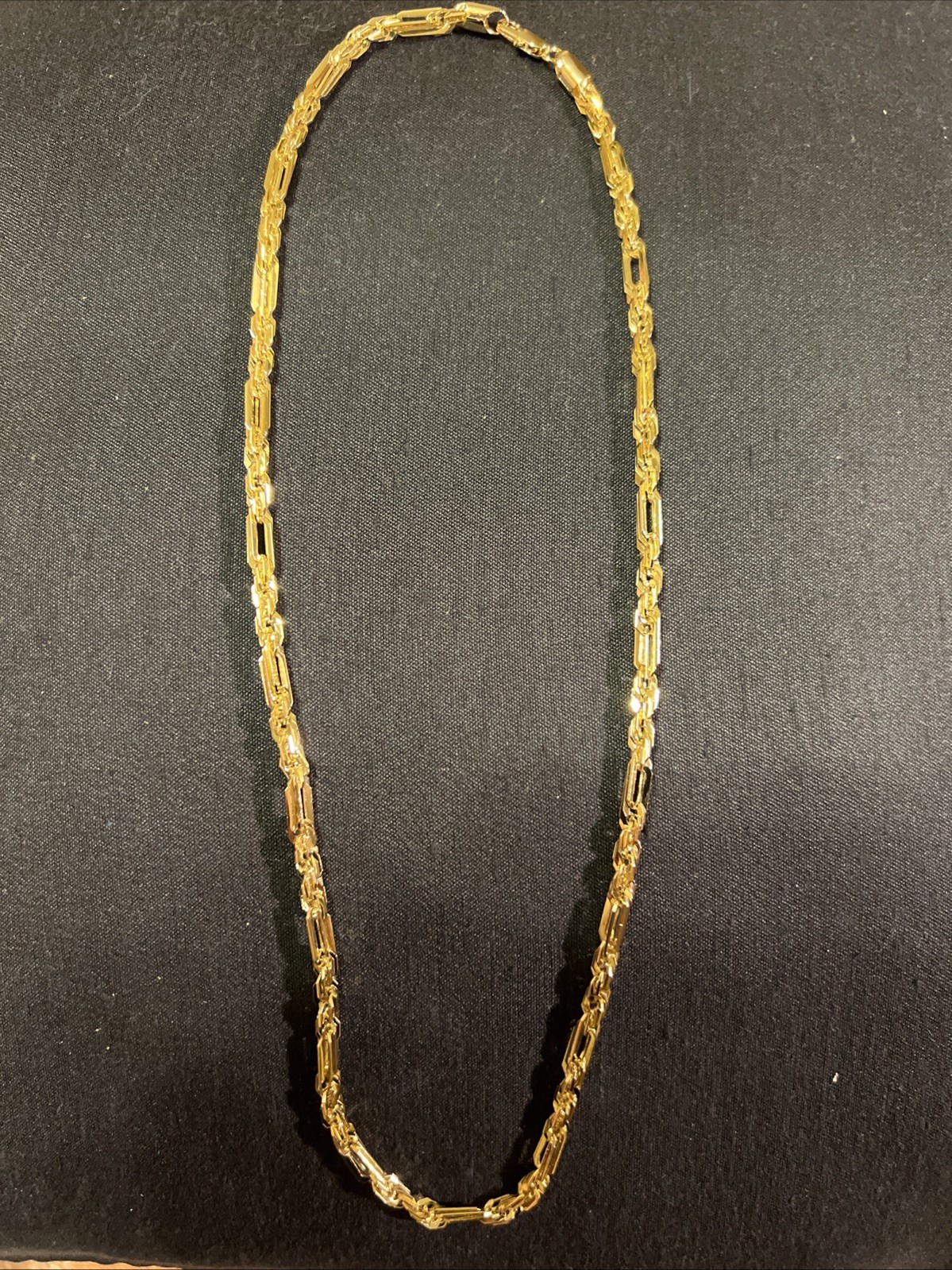 24 INCH MILANO 14KT GOLD ELECTROPLATED 10x HIGH QUALITY