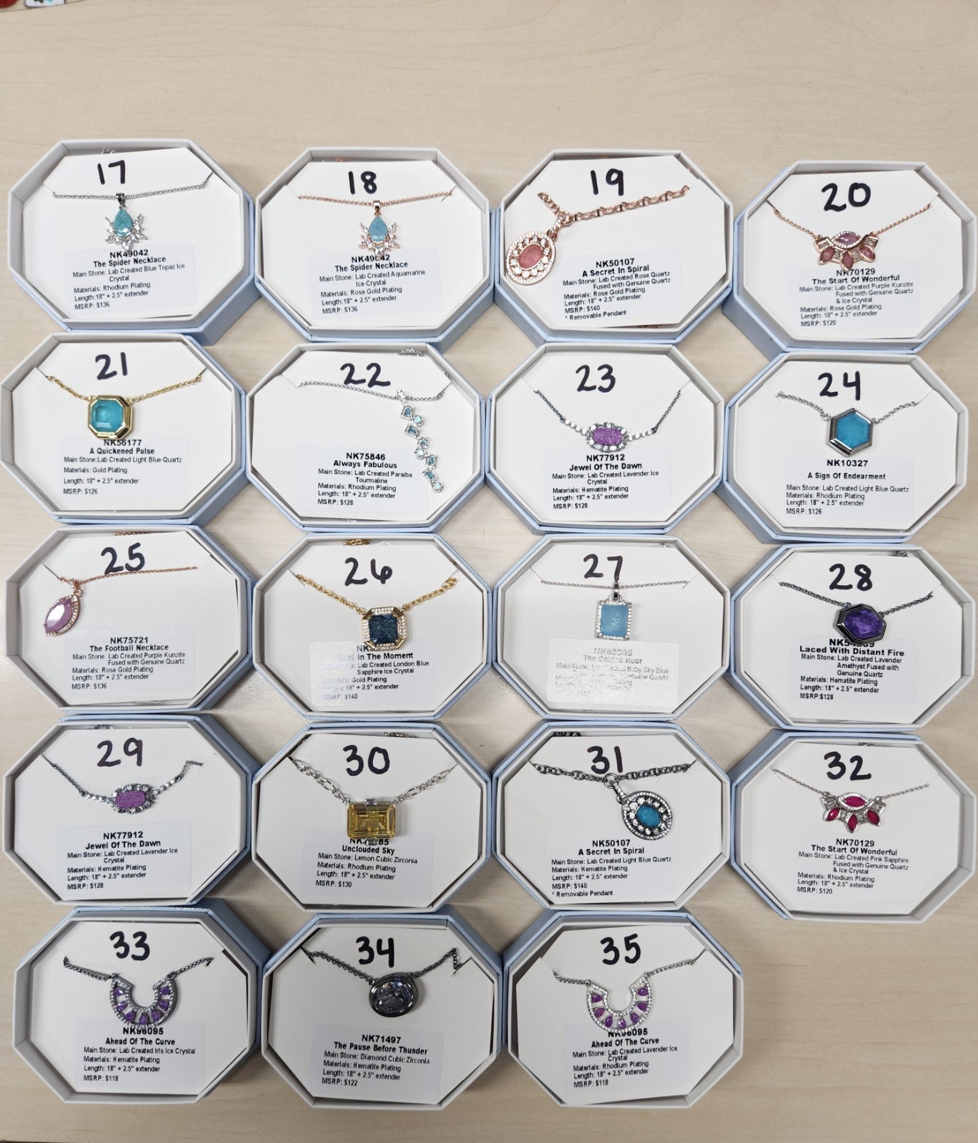 Bomb Party OG Various Necklace Lot (pick by number only 1-35)