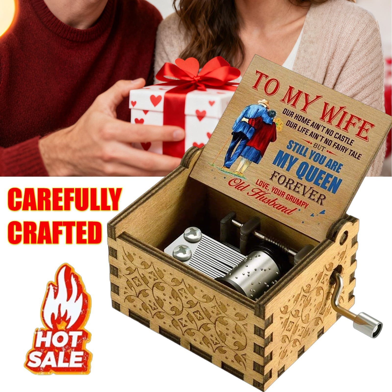 To My Wonderful Wife Valentine Gifts For Her Birthday Anniversary Present Love~