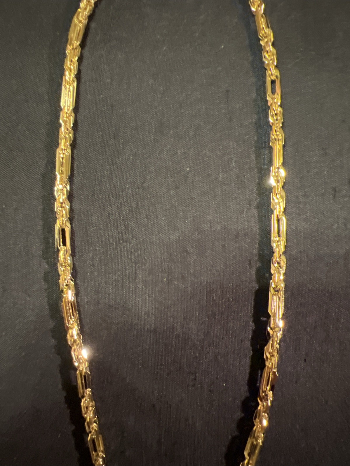 24 INCH MILANO 14KT GOLD ELECTROPLATED 10x HIGH QUALITY