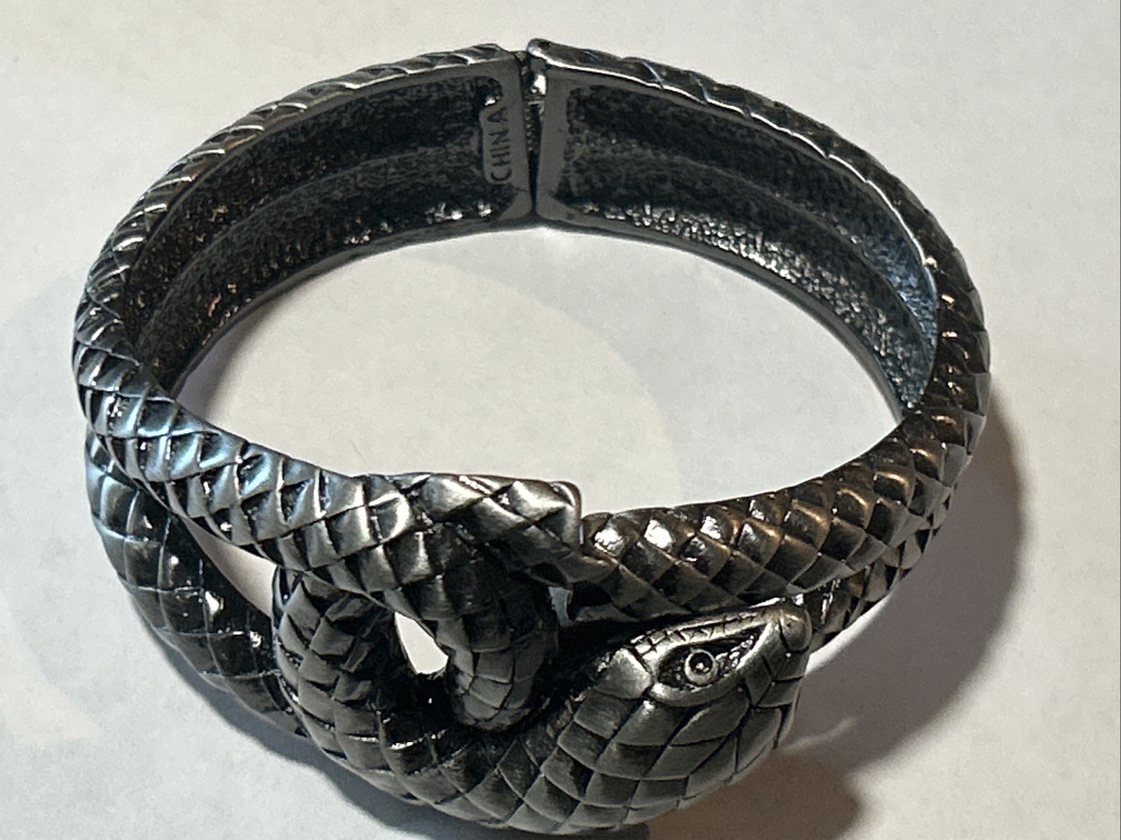 Chi by Falchi Designer Snake Cuff Bracelet Bangle Watch NEW TESTED