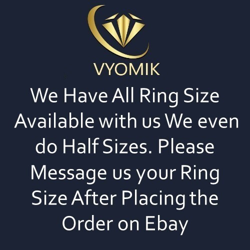 4.50 Ct Real Natural Sapphire Diamond Wedding Ring 14K Solid White Gold Size 8