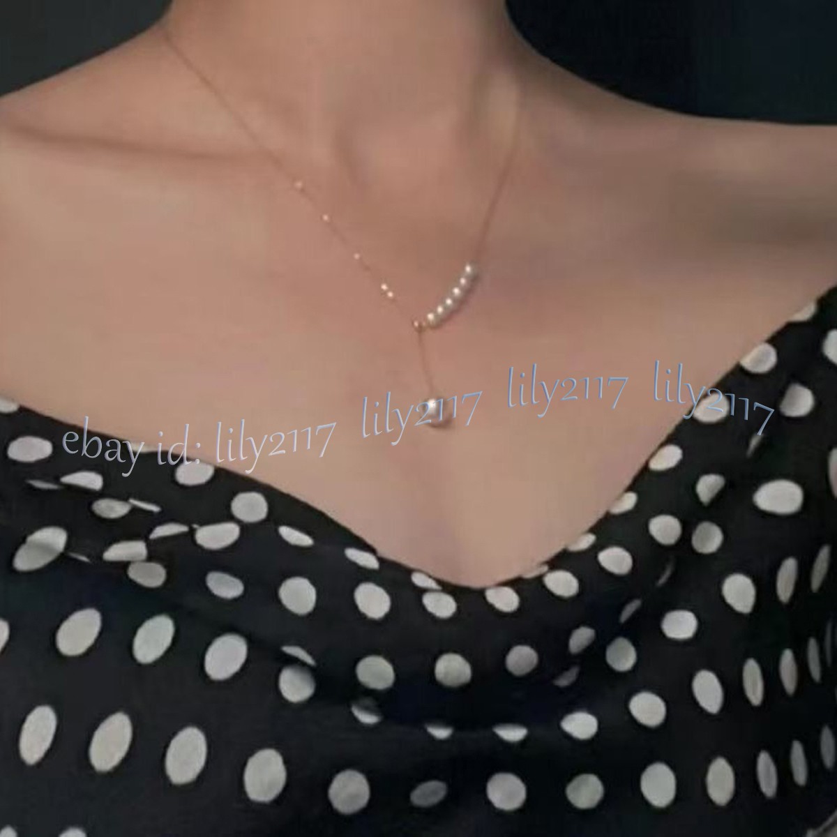 Natural White South Sea Round Pearl Drop Pearl Pendant Drop Necklace 18 inch