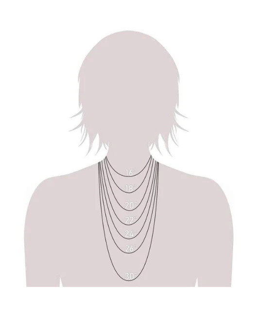 10K Solid Gold Singapore Chain Necklace, 0.8mm TO 2.2mm Wide