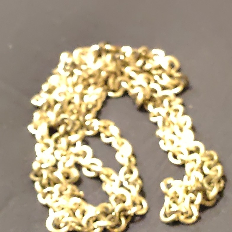 240 Gram Tantalum Iridium Platinum Cable Chain 30′ Length 80/11/9%