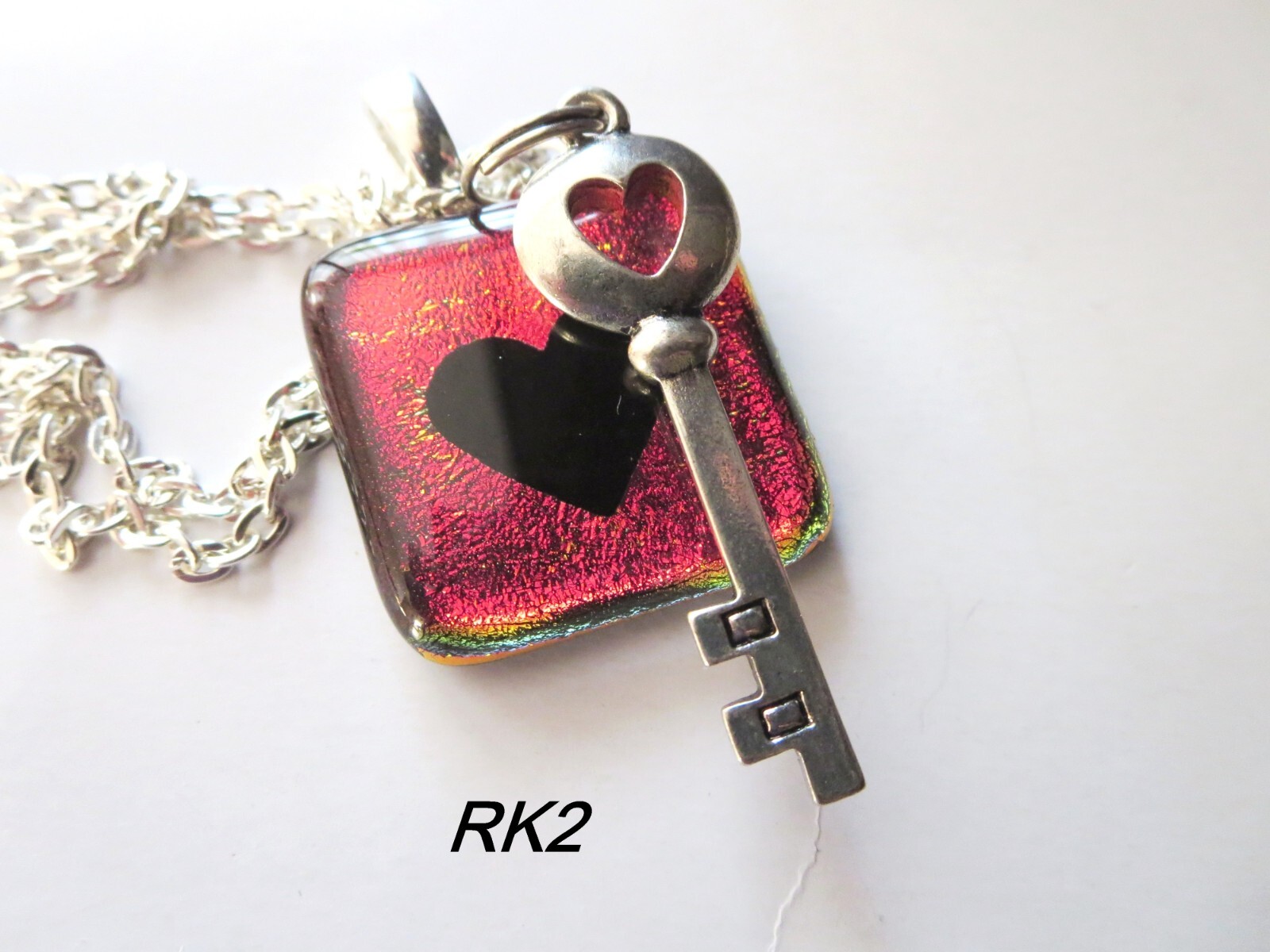 Heart Love Necklace, Valentine’s Day Gift, Gold Heart Necklace, Gift for Mom