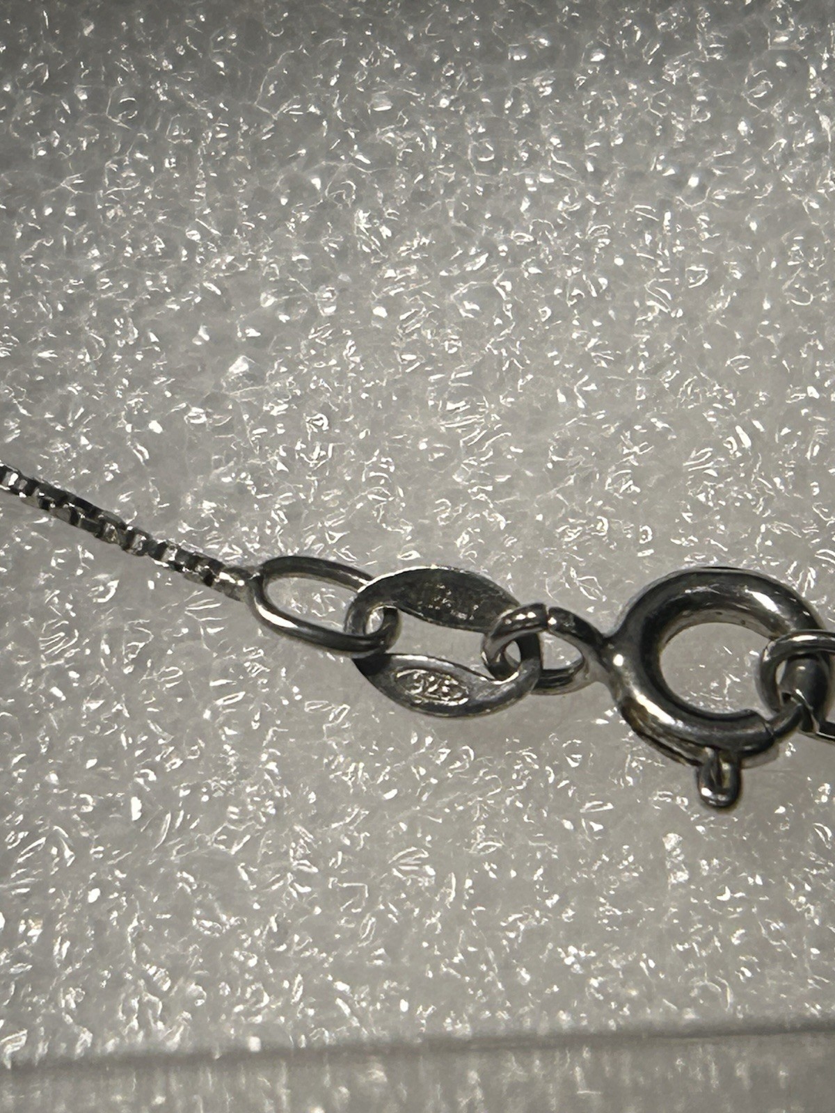 Silver Plated Double Round Charm Pendant Box Chain Necklace Spring Ring