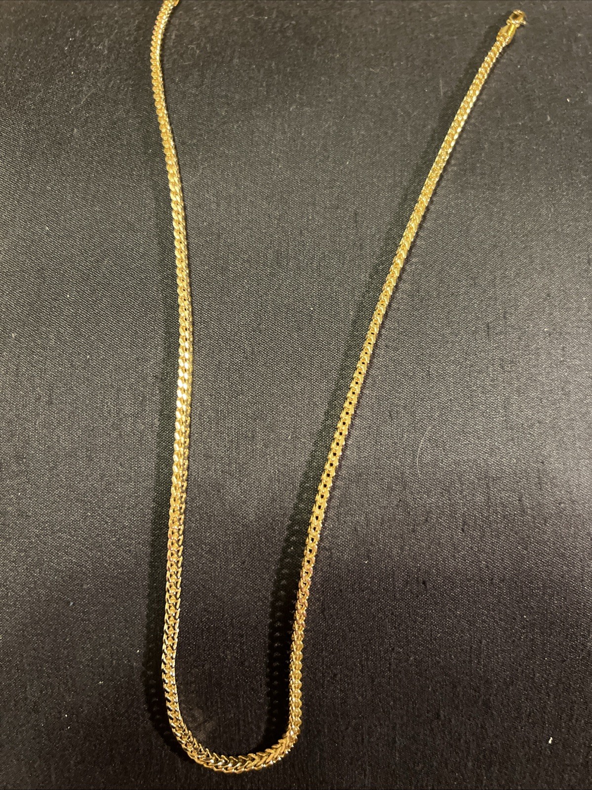 24INCH FRANCO 14KT GOLD ELECTROPLATED 10X HIGH QUALITY