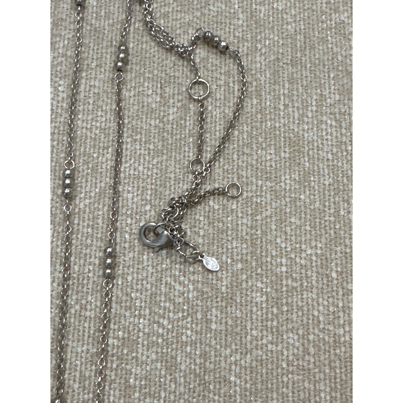 Silver Tone Long Charm Locket Necklace Boho Cluster Medallion Book Oval Pendants