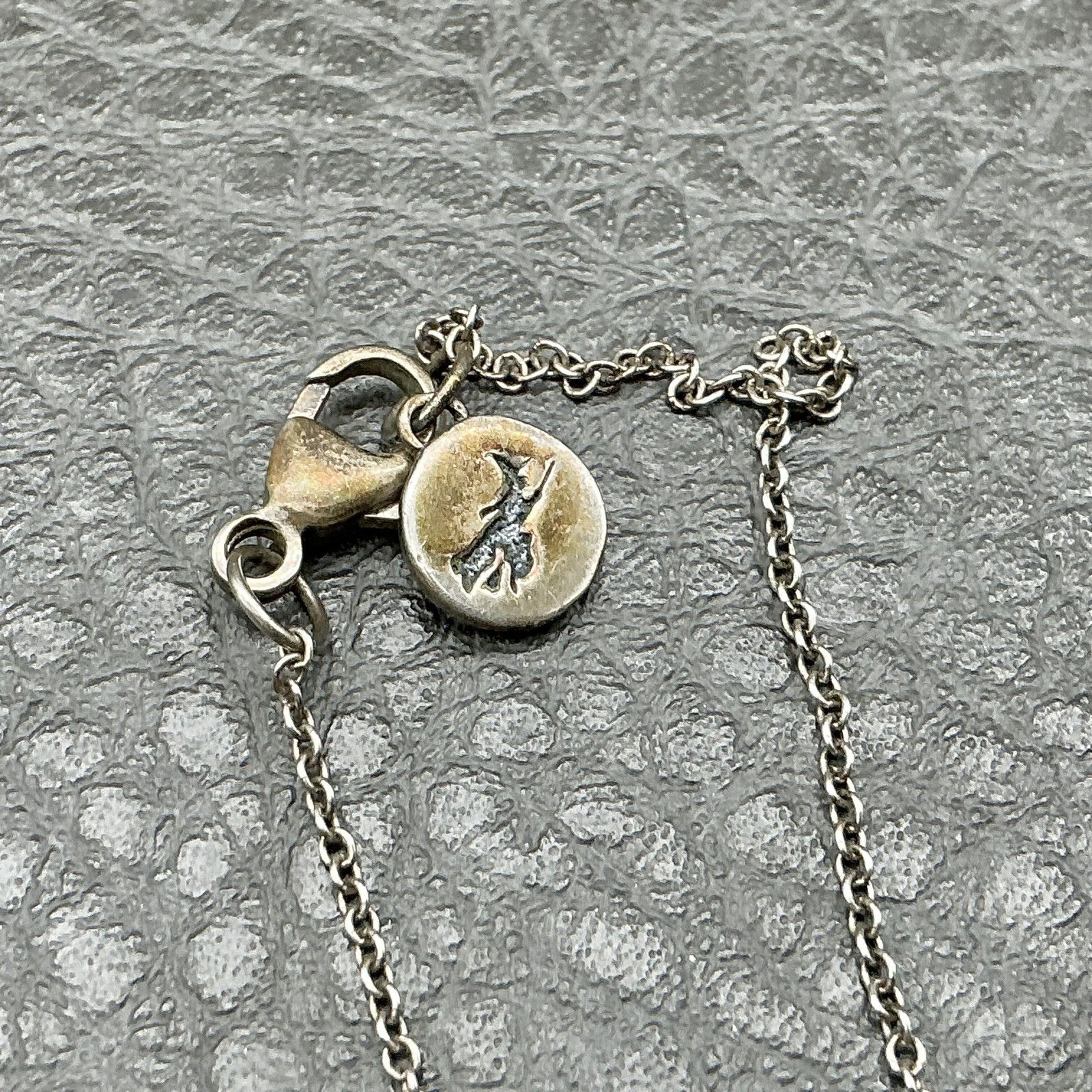 Wicked Necklace Silver 925 Roman Numeral Pendant Chain Womens Musical Jewelry