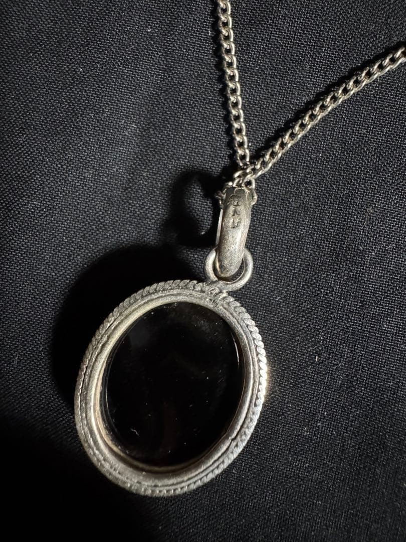 Vintage 925 Stone Power Stone Necklace