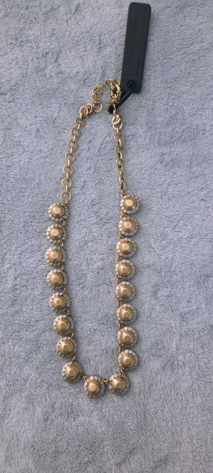J Crew Crystal Necklace ~ Brulee NWT