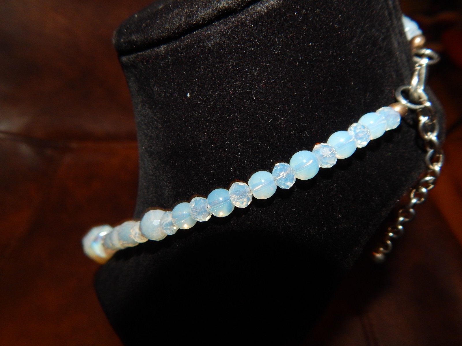 opalite necklace womans (H)
