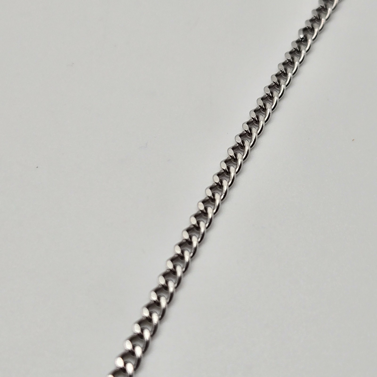 CUSTOM NAME GUITAR PICK CHARM 18″-24″ STAINLESS STEEL CURB CHAIN NECKLACE
