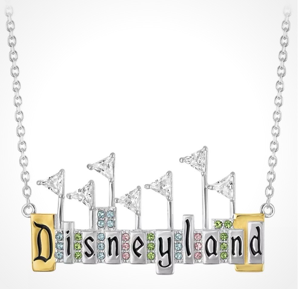 Rebecca Hook Disneyland Marquee Sign With Crystals