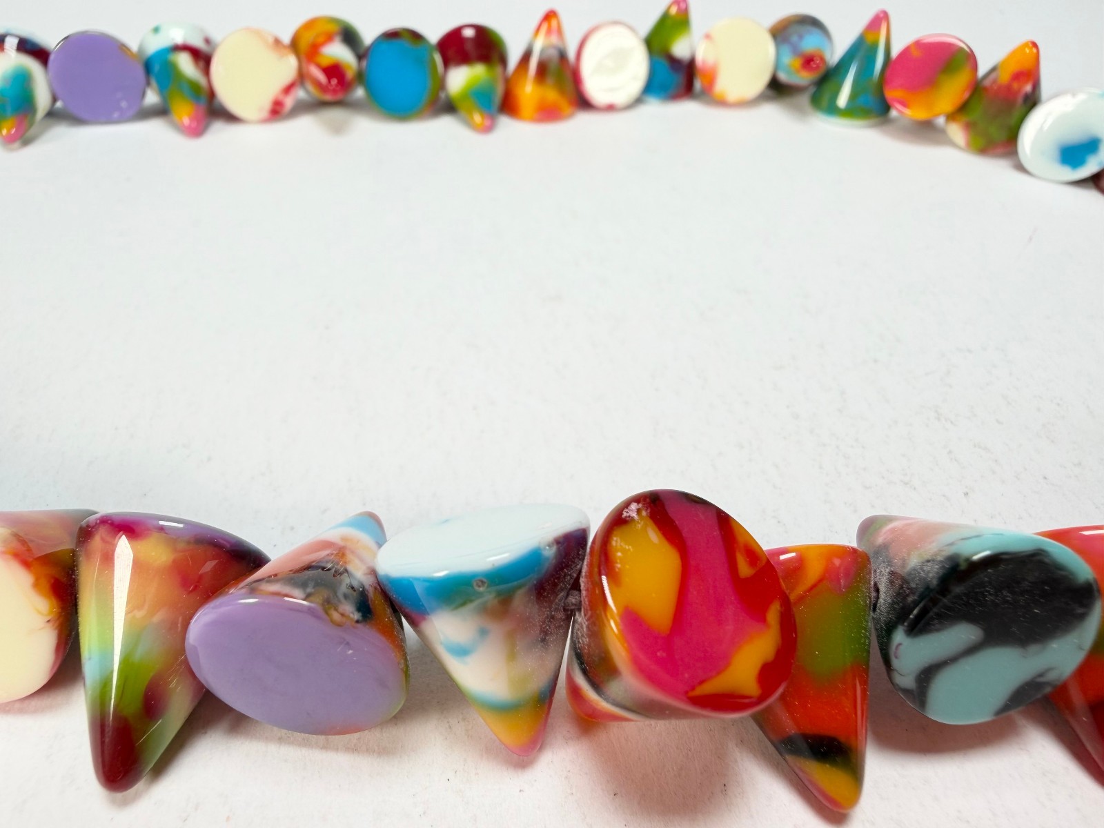 Jackie Brazil “Corina” Small Cones Kandinsky 55cm Necklace ( N0058 )